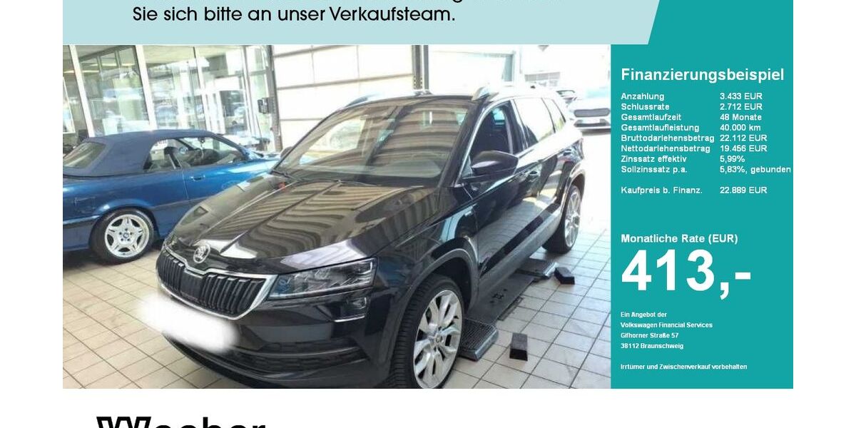 Skoda Karoq 65.111 km 22.889 &euro; Weil der Stadt 71263