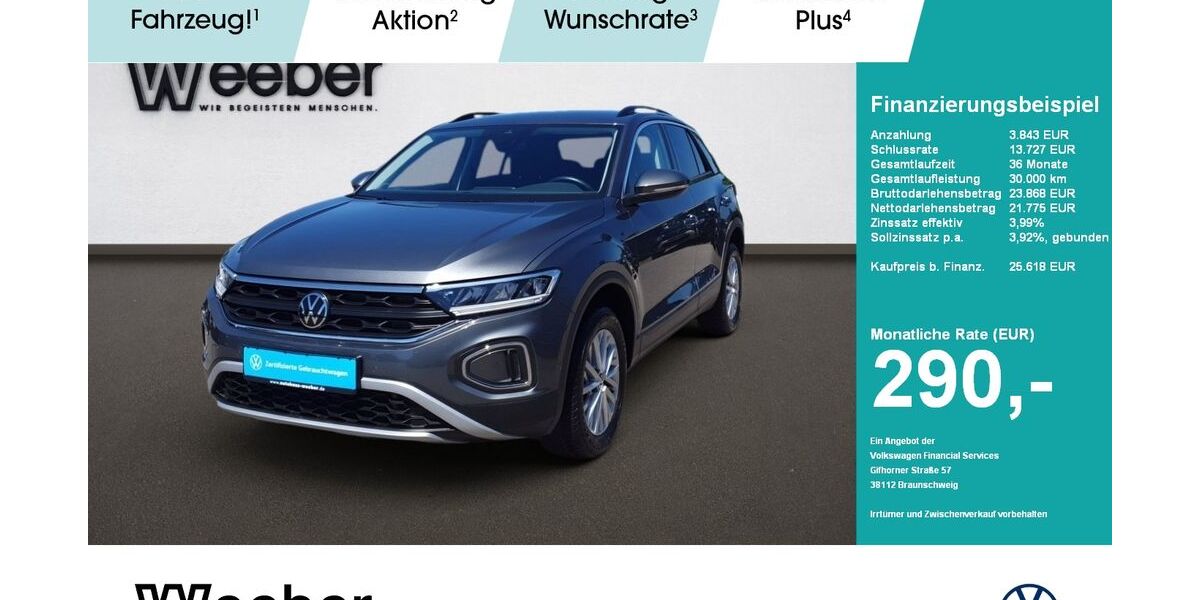 VW T-Roc 38.668 km 25.468 &euro; Calw 75365