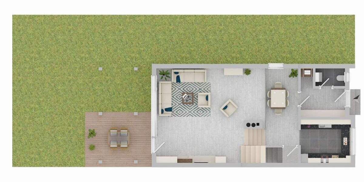 Reihenendhaus Filderstadt Plattenhardt - 4 Zimmer, 124 m&sup2;, 498.000&euro; | Angebot:24462098