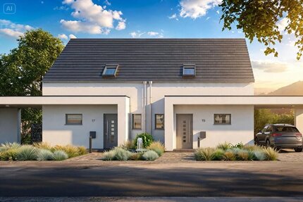 Individuelle Doppelhaushälfte in Vaihingen an der Enz - Flexibilität trifft gehobene Ausstattung - Haus Vaihingen an der Enz | Angebot:27548878