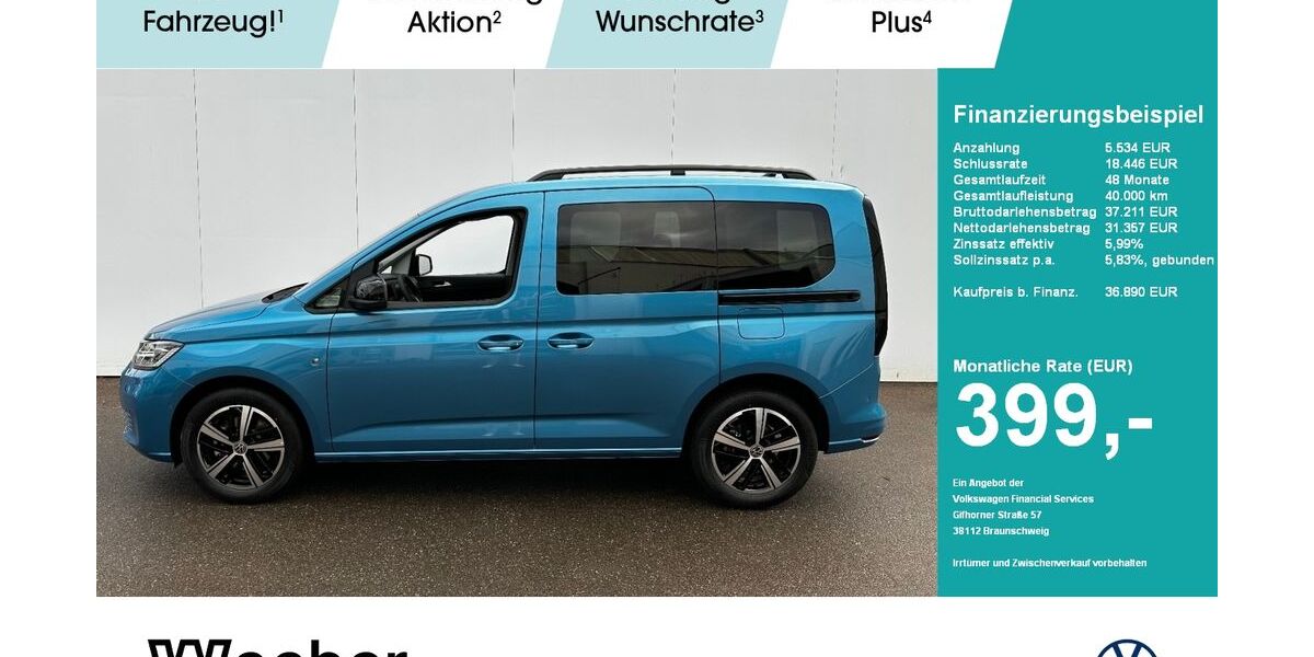 VW Caddy 9.900 km 36.700 &euro; Leonberg 71229