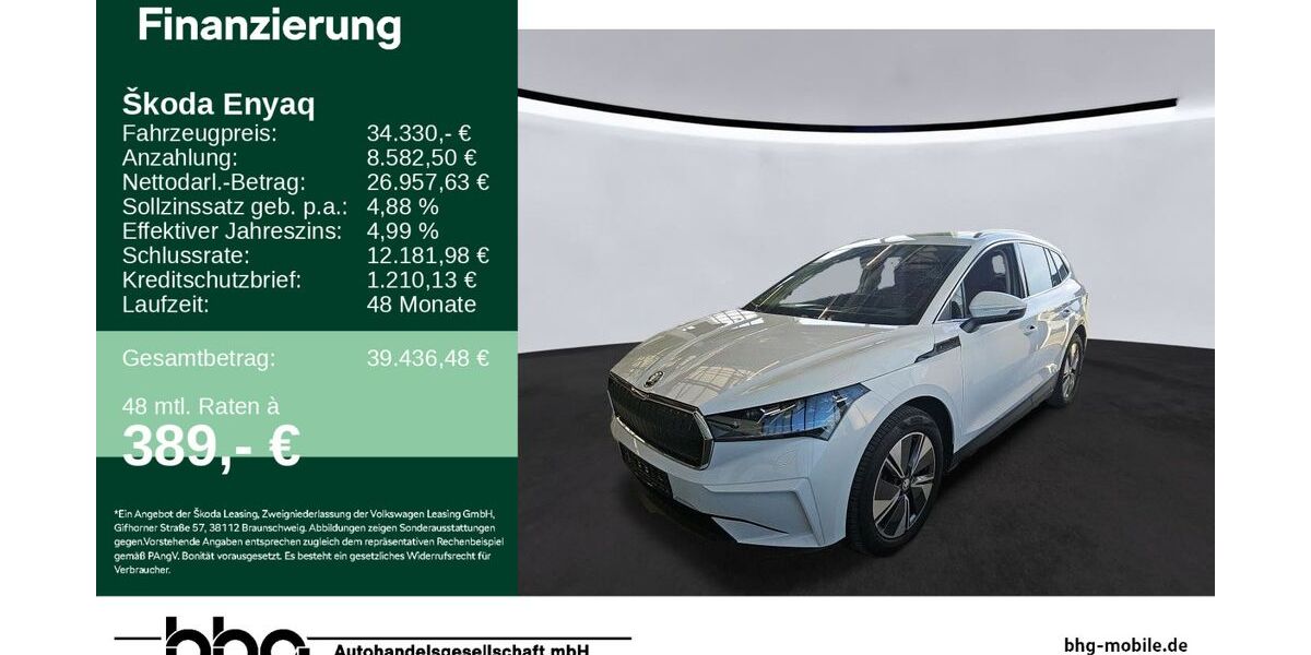 Skoda Enyaq 49.303 km 34.330 &euro; Reutlingen 72770