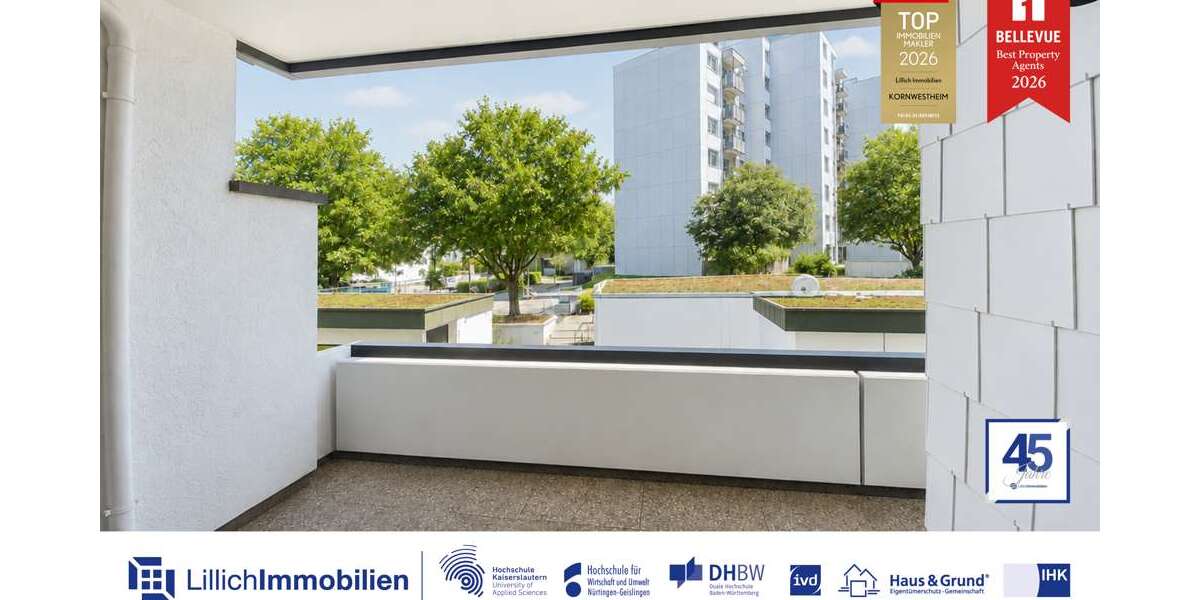 Etagenwohnung Kornwestheim - 3.5 Zimmer, 96 m&sup2;, 1.225&euro; | Angebot:27034116