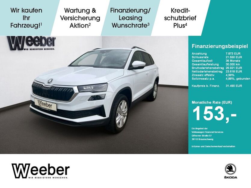 Skoda Karoq 23.208 km 31.480 € Herrenberg 71083
