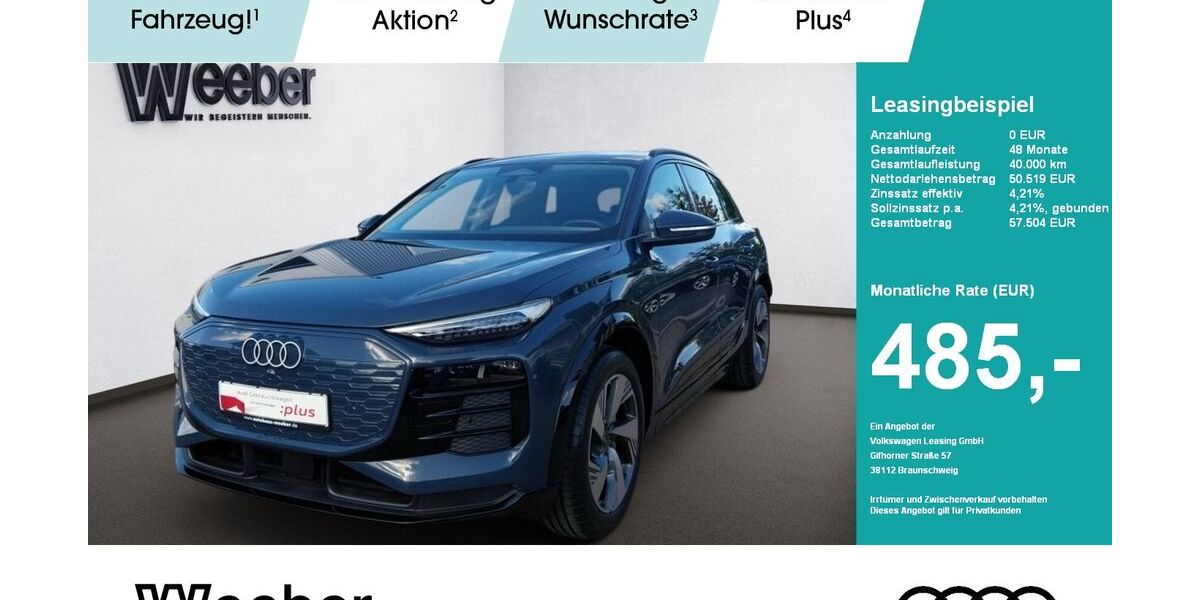 Audi Q6 e-tron 5.644 km 49.990 &euro; Herrenberg 71083