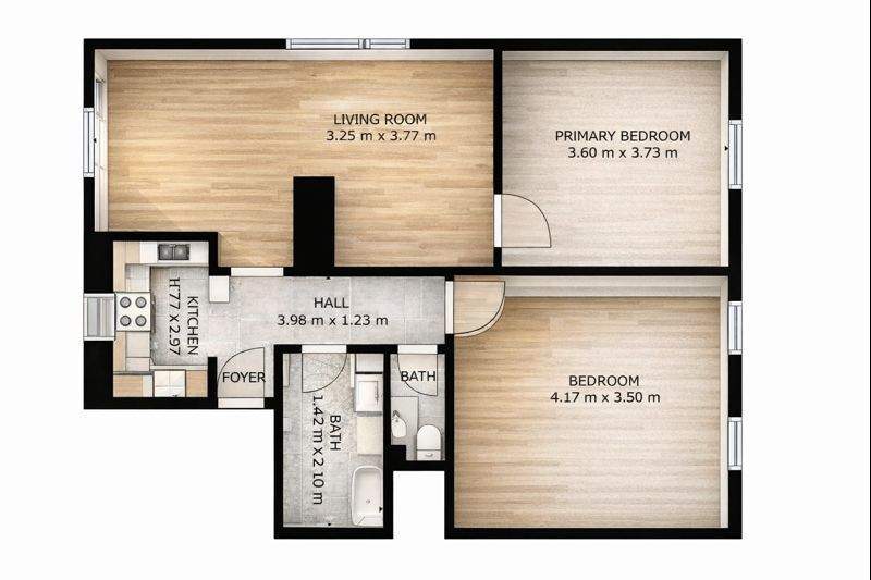 Etagenwohnung Markgröningen Unterriexingen - 3 Zimmer, 52 m&sup2;, 195.999&euro; | Angebot:24801646