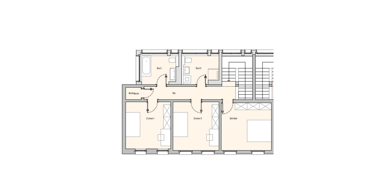 Maisonettenwohnung Bad Teinach-Zavelstein Zavelstein - 5 Zimmer, 122 m&sup2;, 1.465&euro; | Angebot:25886782