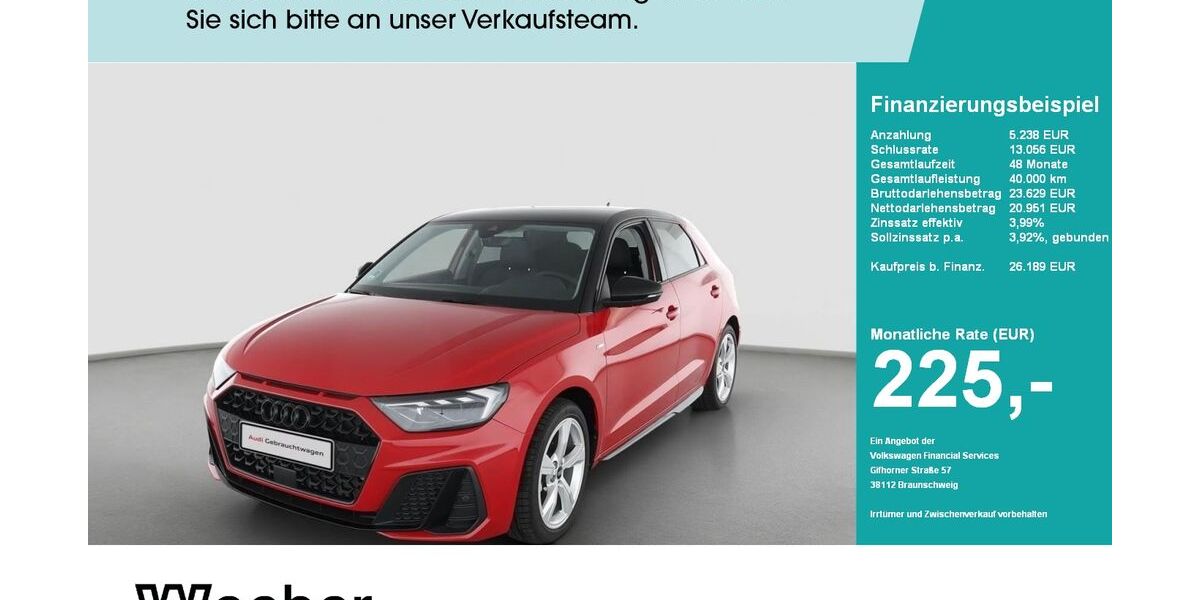 Audi A1 8.057 km 25.939 &euro; Weil der Stadt 71263