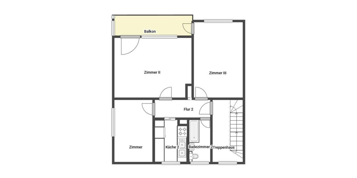 Reihenendhaus Stuttgart Rot - 6 Zimmer, 131 m&sup2;, 450.000&euro; | Angebot:25142095