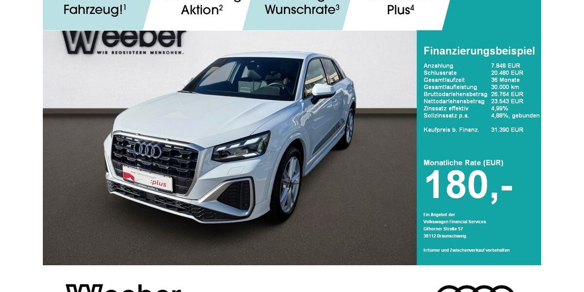 Audi Q2 9.492 km 30.889 € Weil der Stadt 71263