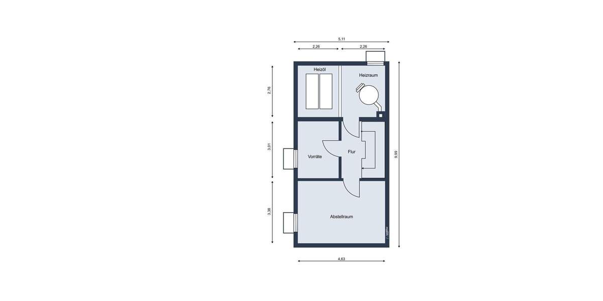 Doppelhaushälfte Freiberg am Neckar Beihingen - 4 Zimmer, 89 m&sup2;, 375.000&euro; | Angebot:24735355