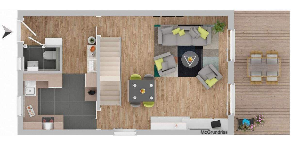 Reihenendhaus Ditzingen - 5 Zimmer, 142 m&sup2;, 648.000&euro; | Angebot:25835352