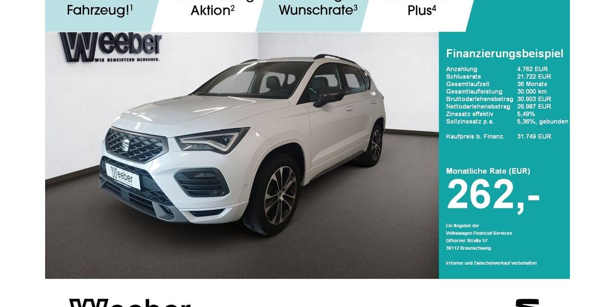 Seat Ateca 21.724 km 30.850 &euro; Leonberg 71229