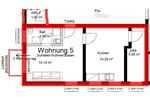 Etagenwohnung Hemmingen - 1.5 Zimmer, 40 m&sup2;, 155.000&euro; | Angebot:26758814
