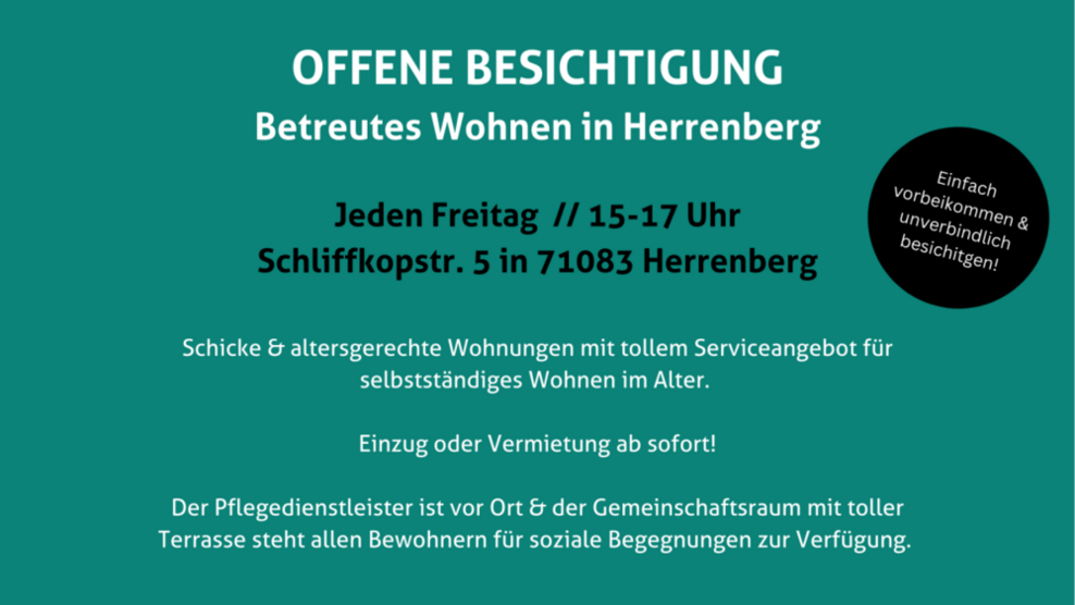 Wohnung zum Kaufen in Herrenberg 479.000 € 65.17 m²