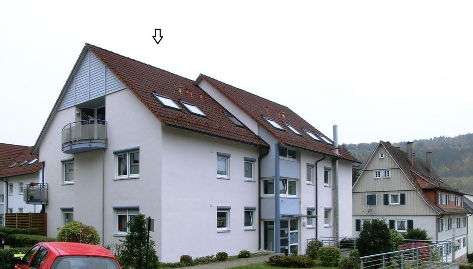 Dachgeschoßwohnung Nagold - 2.5 Zimmer, 59 m&sup2;, 225.000&euro; | Angebot:27265021
