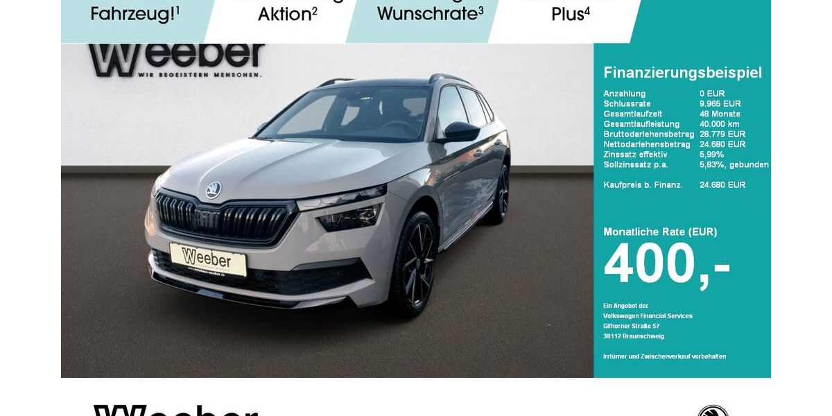 Skoda Kamiq 31.407 km 23.950 &euro; Calw 75365