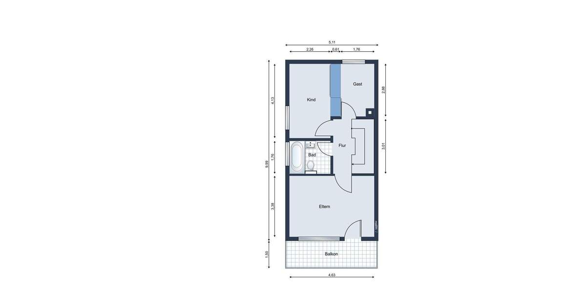 Doppelhaushälfte Freiberg am Neckar Beihingen - 4 Zimmer, 89 m&sup2;, 375.000&euro; | Angebot:24735355