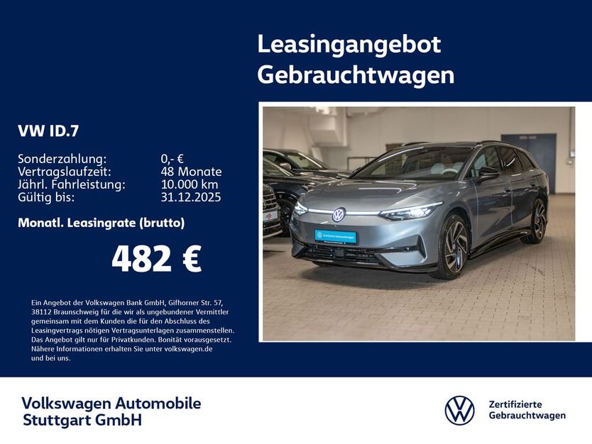 VW ID.7 23.791 km 47.230 € Stuttgart-Feuerbach 70469