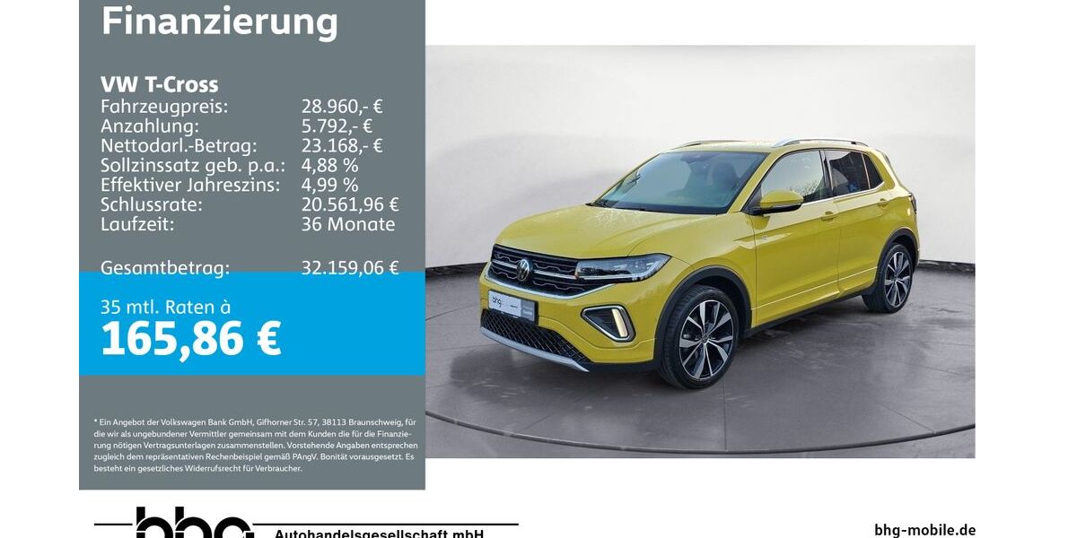VW T-Cross 21.575 km 26.450 &euro; Reutlingen 72770
