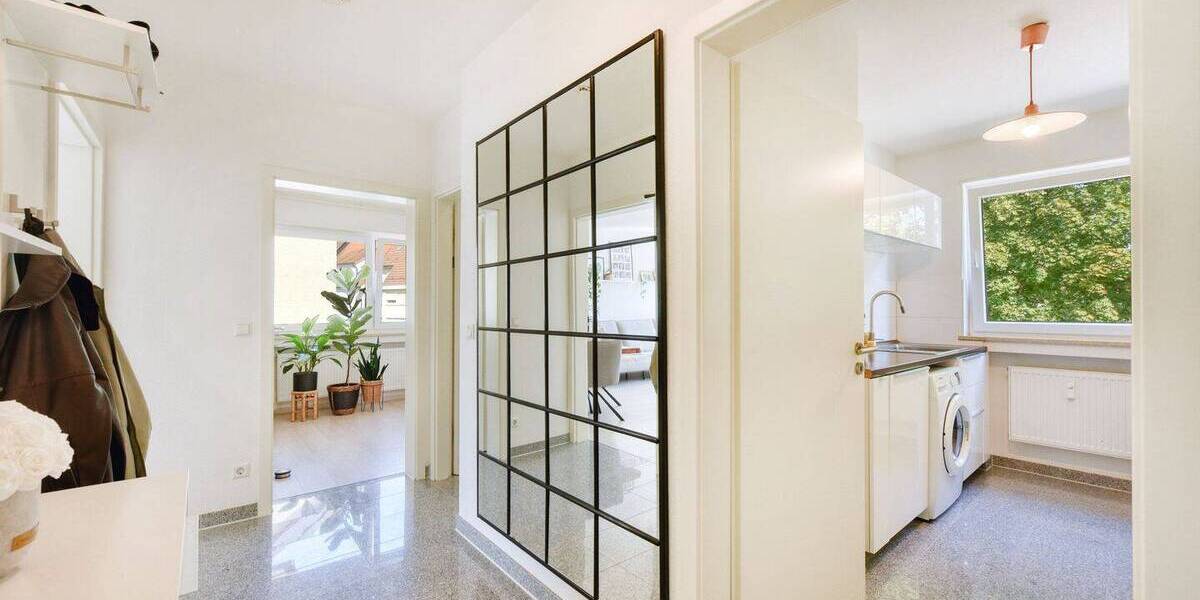 Etagenwohnung Stuttgart Stammheim - 3 Zimmer, 77 m&sup2;, 1.170&euro; | Angebot:26627322