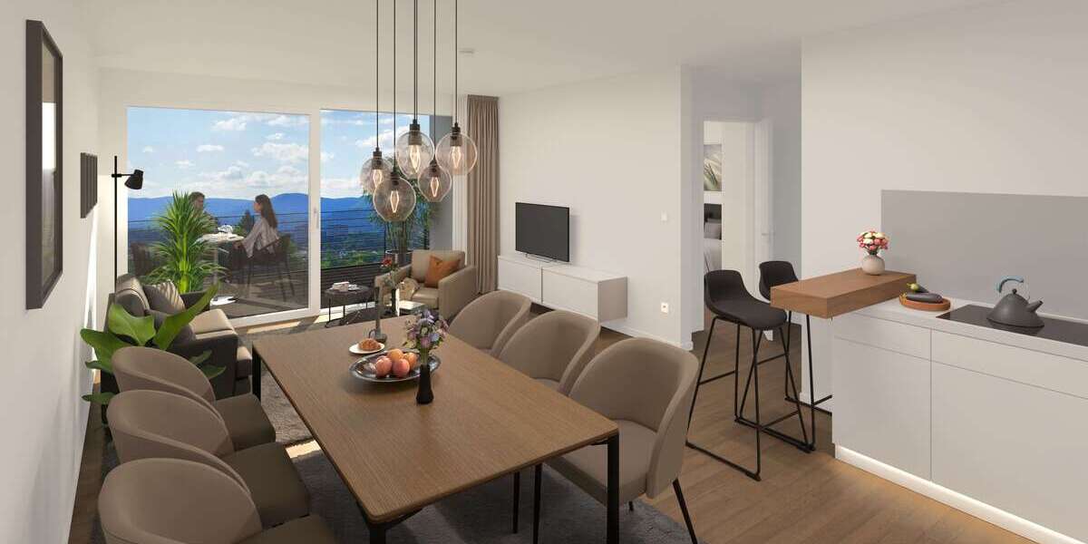 Etagenwohnung Reutlingen Altenburg - 2 Zimmer, 57 m&sup2;, 377.000&euro; | Angebot:26316905