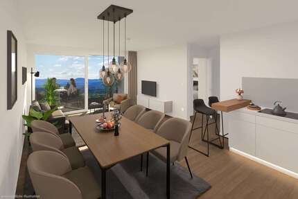 Wohnung Reutlingen Altenburg - 2 Zimmer, 57 m&sup2;, 377.000&euro; | Angebot:26316905
