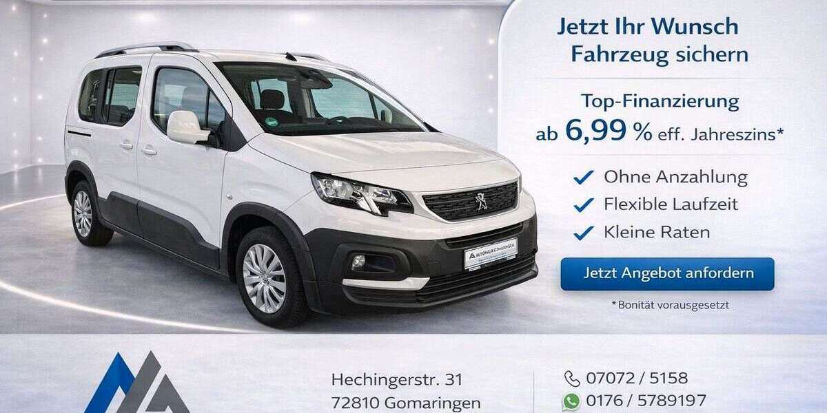 Peugeot Rifter 54.000 km 19.999 &euro; Gomaringen 72810