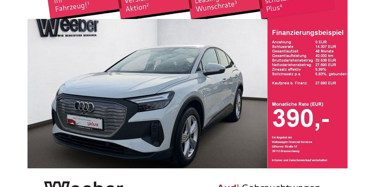 Audi Q4 e-tron 18.920 km 24.990 &euro; Herrenberg 71083