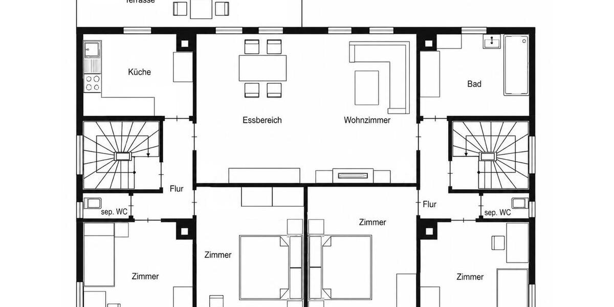 Doppelhaushälfte Waiblingen - 10 Zimmer, 195 m&sup2;, 670.000&euro; | Angebot:26883503