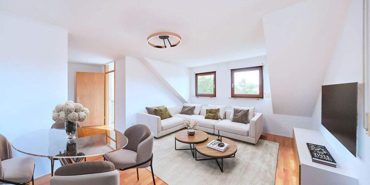 Etagenwohnung Waiblingen Neustadt - 2 Zimmer, 60 m&sup2;, 249.000&euro; | Angebot:24974028