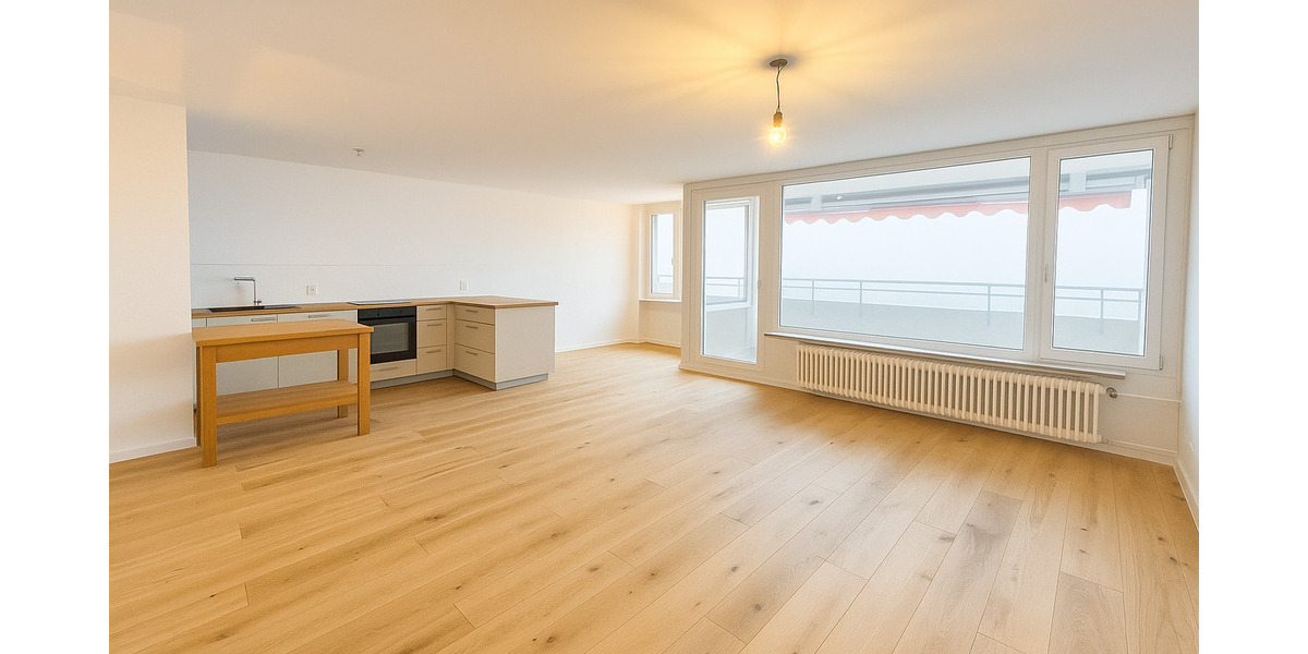 Etagenwohnung Stuttgart Asemwald - 3 Zimmer, 90 m&sup2;, 1.300&euro; | Angebot:24764219