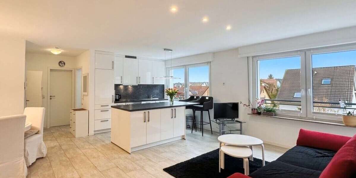 Etagenwohnung Pforzheim Büchenbronn - 3 Zimmer, 81 m&sup2;, 299.000&euro; | Angebot:25915520