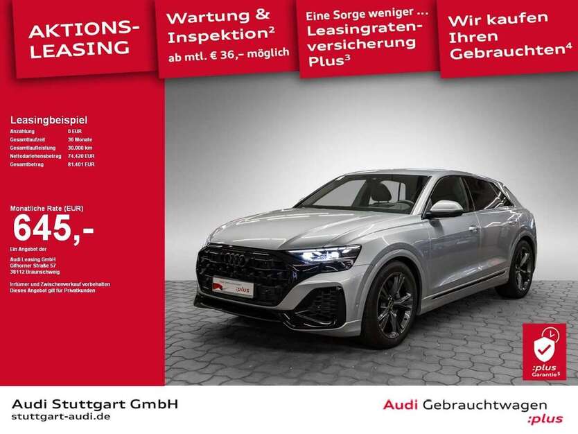 Audi Q8 17.448 km 74.420 € Stuttgart-Vaihingen 70563