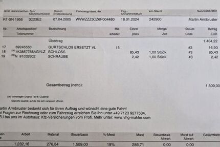 VW Passat 270.925 km 2.700 &euro; Metzingen 72555