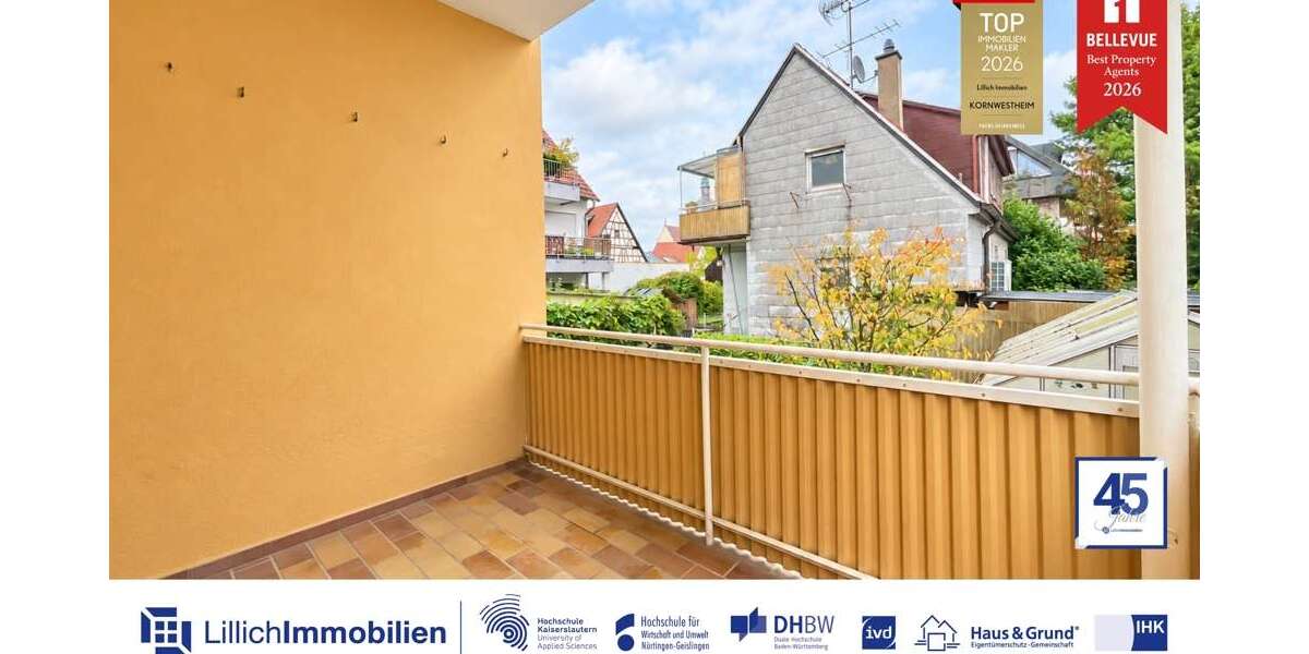 Etagenwohnung Ludwigsburg / Oßweil Oßweil - 3.5 Zimmer, 68 m&sup2;, 720&euro; | Angebot:27639563