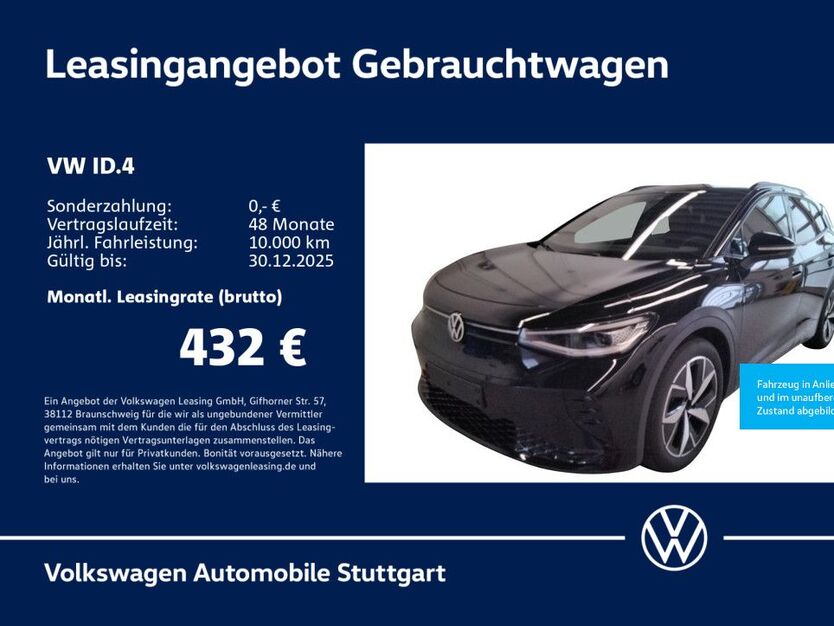 VW ID.4 5.909 km 43.930 € Stuttgart 70563