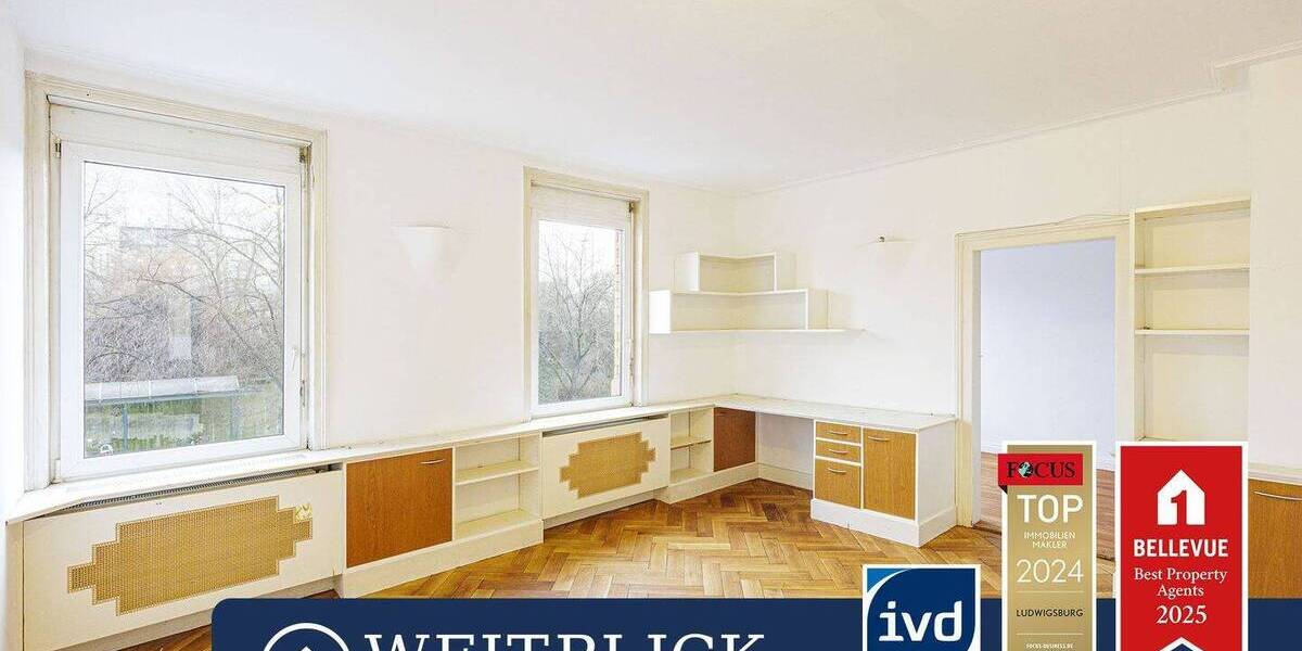 Etagenwohnung Ludwigsburg Mitte - 5 Zimmer, 111 m&sup2;, 369.000&euro; | Angebot:21727964