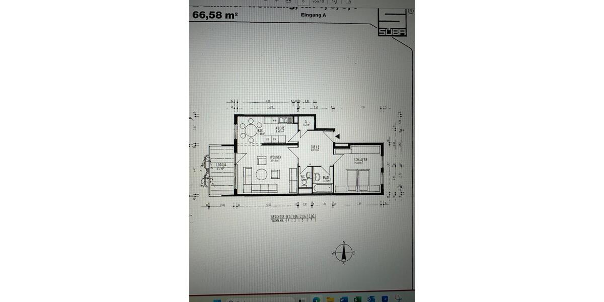 Erdgeschoßwohnung Tamm - 2.5 Zimmer, 68 m&sup2;, 240.000&euro; | Angebot:26465743