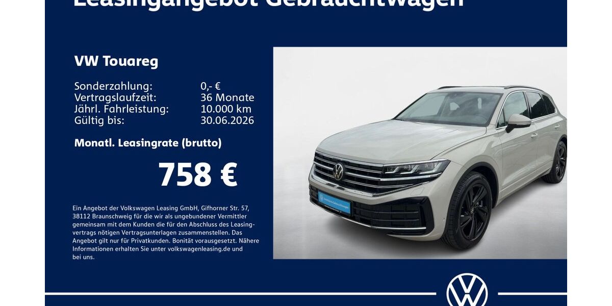 VW Touareg 6.975 km 66.930 &euro; Stuttgart-Wangen 70188