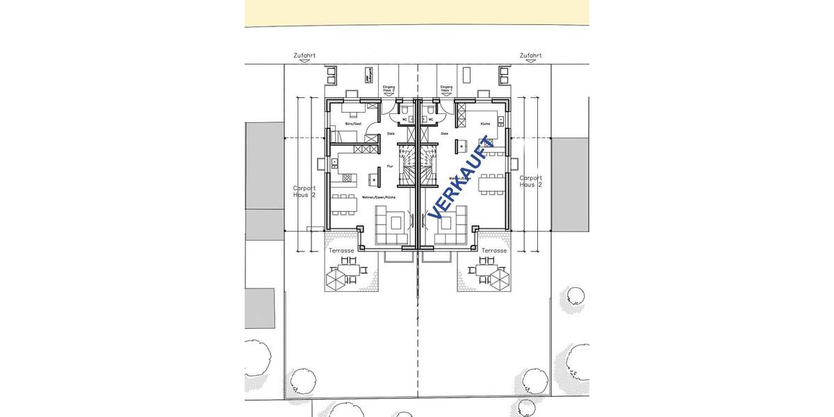 Doppelhaushälfte Stuttgart / Möhringen Möhringen - 7 Zimmer, 187 m&sup2;, 996.622&euro; | Angebot:26500199