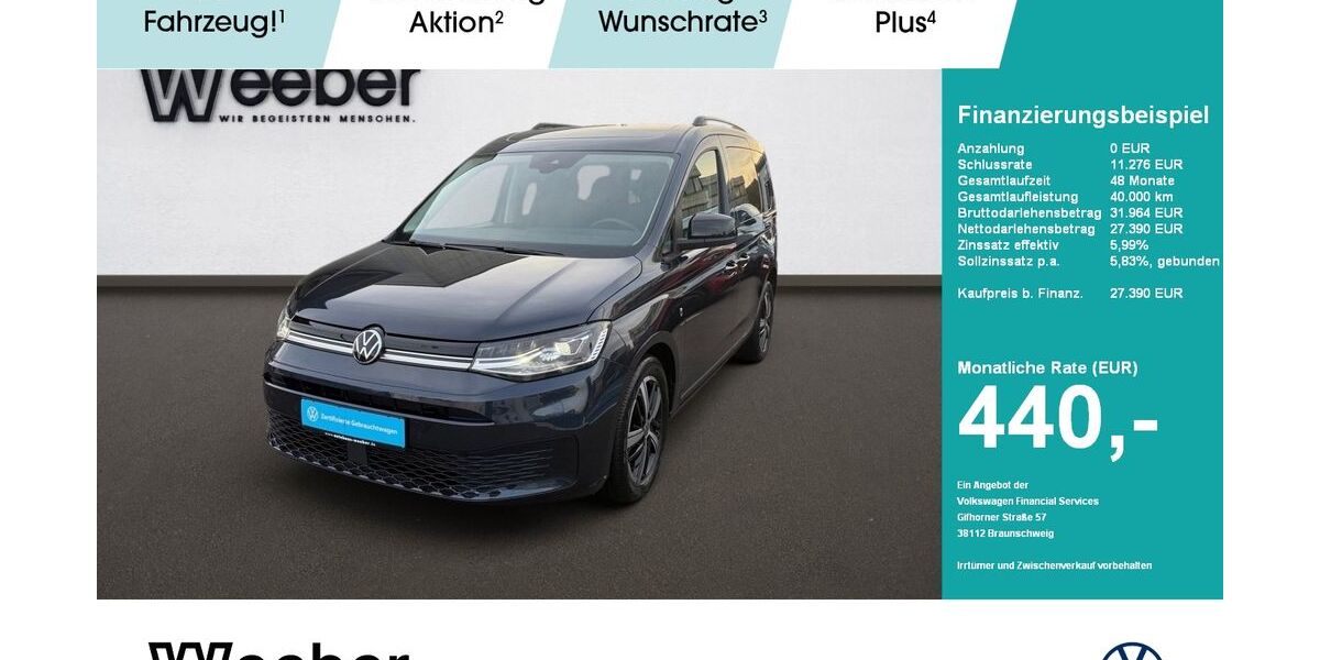 VW Caddy 43.818 km 27.390 &euro; Weil der Stadt 71263