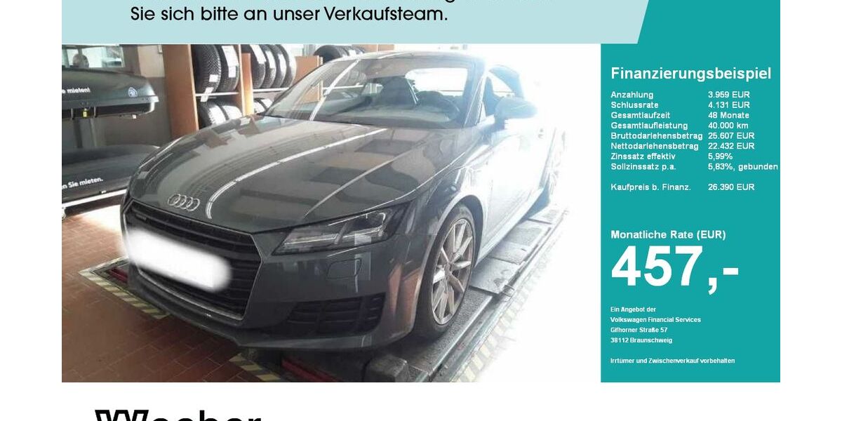 Audi TT 79.446 km 26.279 &euro; Leonberg 71229