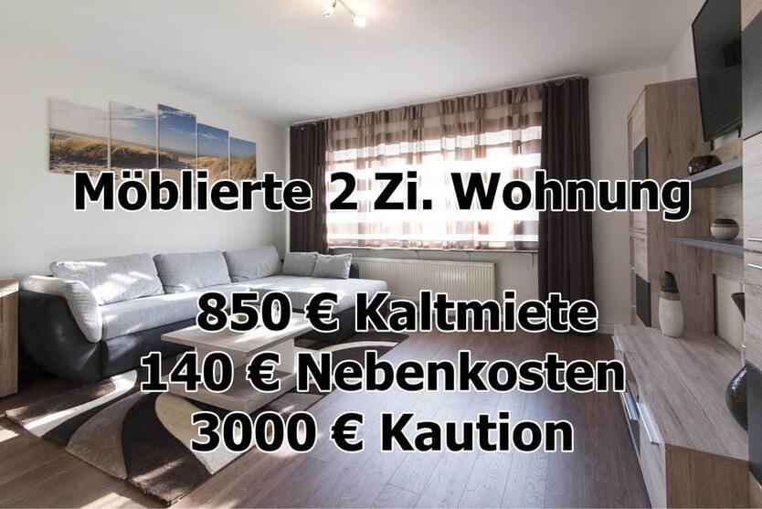 ab 01.07.2025 - möblierte 2 Zimmer Wohnung In Pforzheim