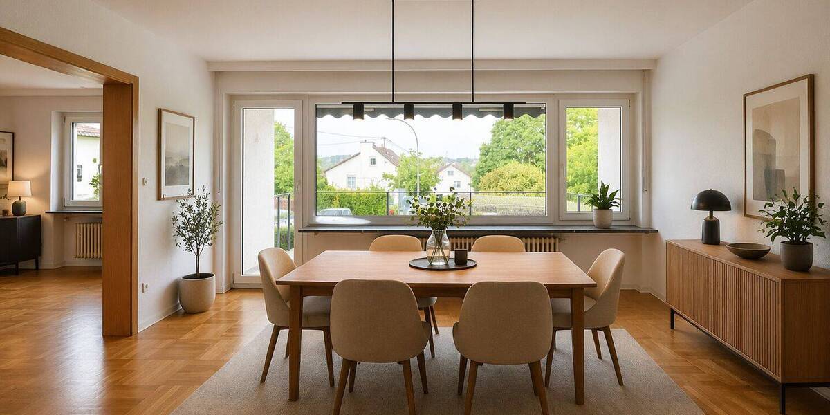 Etagenwohnung Ludwigsburg / Neckarweihingen Neckarweihingen - 5 Zimmer, 135 m&sup2;, 1.650&euro; | Angebot:26806849