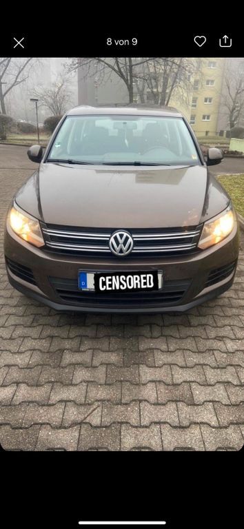 VW Tiguan 70.000 km 9.500 € Stuttgart 70378