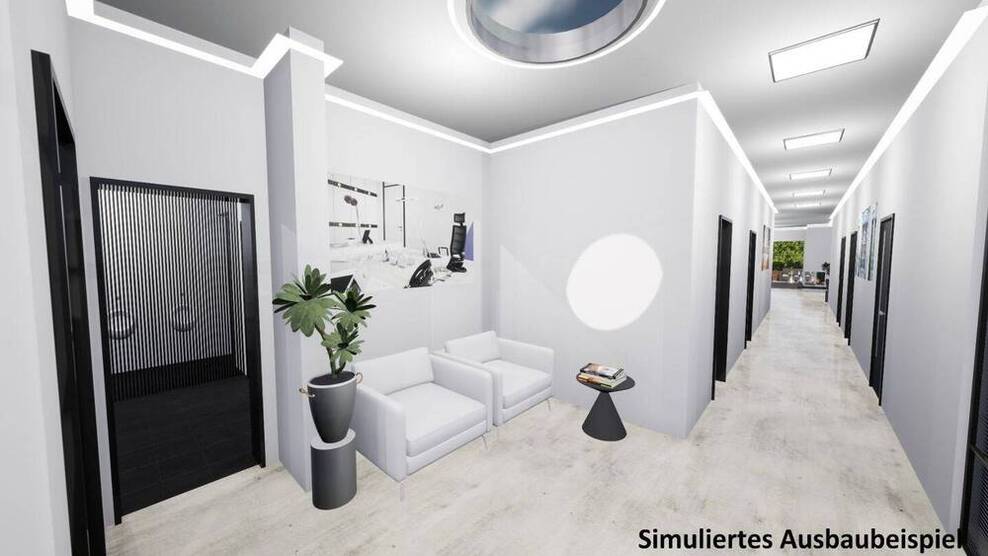 Penthousebüro mit Weitblick - All-in-Miete