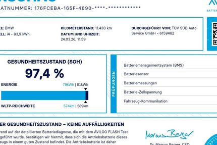 BMW i4 11.450 km 42.500 &euro; Asperg 71679