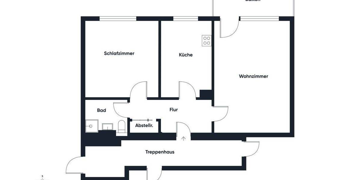 Etagenwohnung Gerlingen - 2 Zimmer, 66 m&sup2;, 259.000&euro; | Angebot:25969187