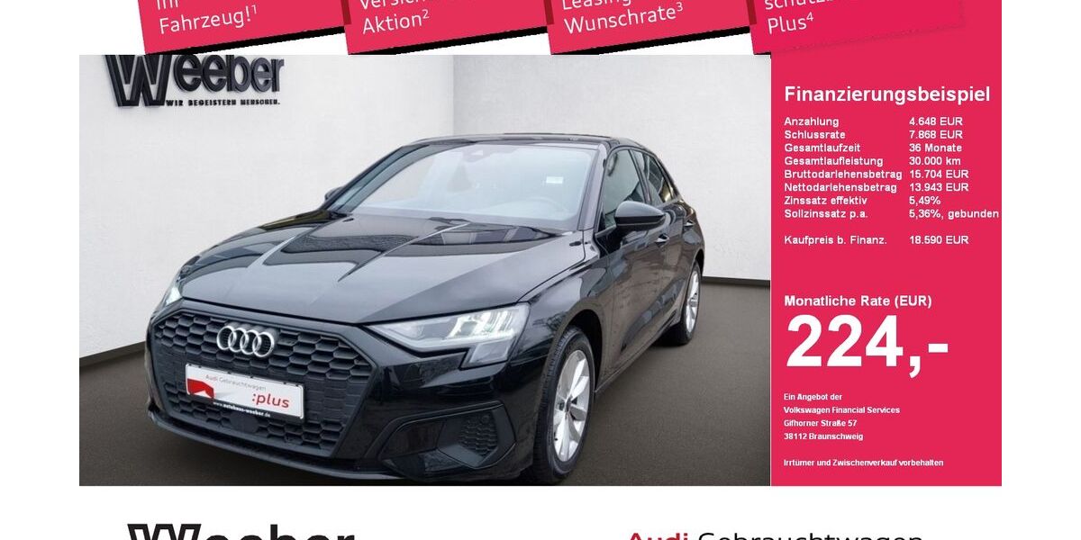 Audi A3 72.203 km 17.889 &euro; Herrenberg 71083